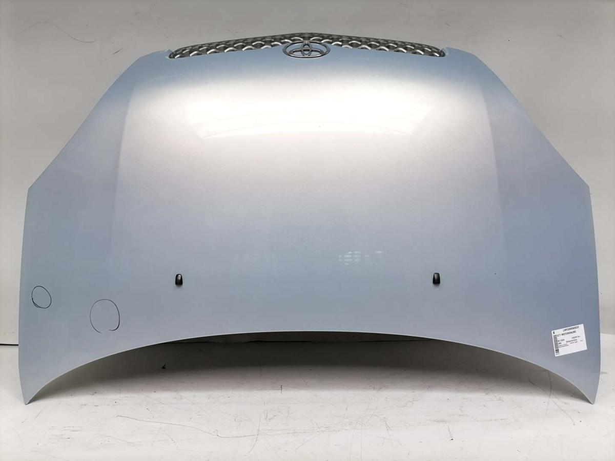 Toyota Yaris XP10 original Motorhaube 8R0 Gletscherblau Bj.2004